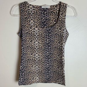 ZARA COLLECTION leopard tank 🥰